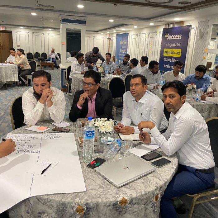 leadership skills training by OBPUK at Karachi, Pakistan
