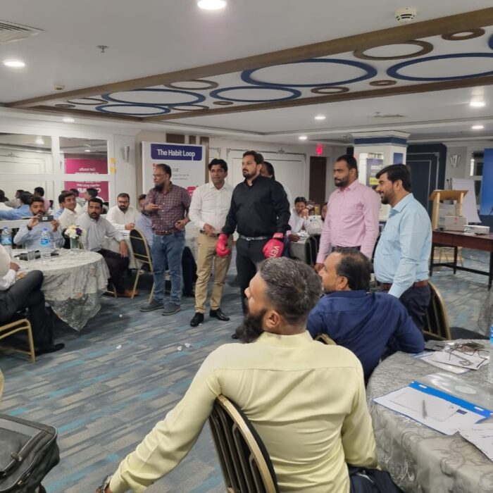 leadership skills training by OBPUK at Karachi, Pakistan